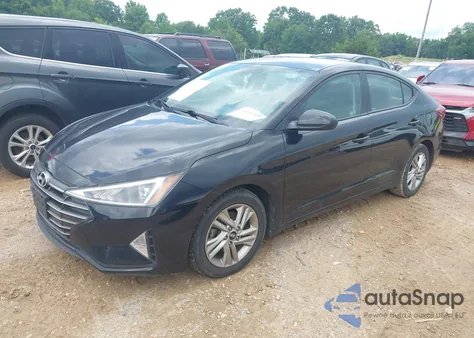 2020 Hyundai Elantra Sel z USA, uszkodzony, nr VIN 5NPD84LF3LH624626